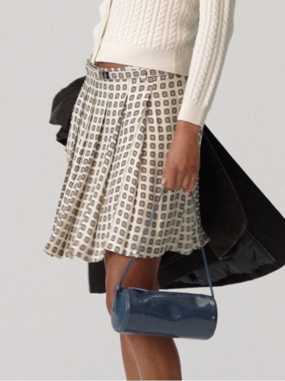Jcrew pleated skirt